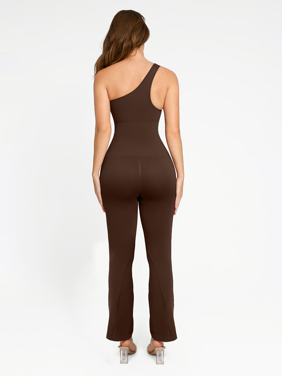 One-Shoulder-Jumpsuit