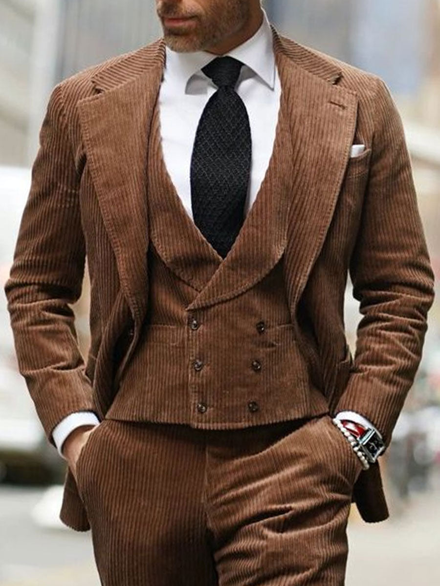 Retro Cord-Blazer für Männer in zeitlosem Design