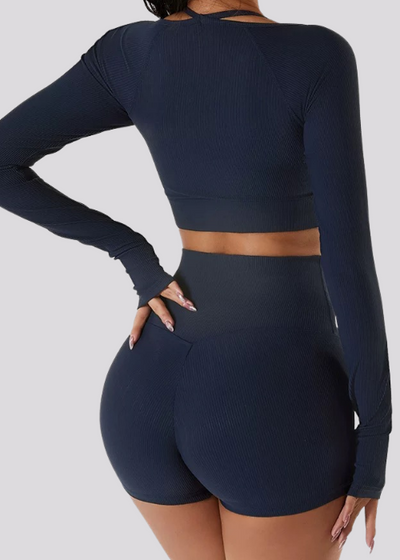 Sunrise Langarm-T-Shirt – Integrierte Schalen – Super Active™