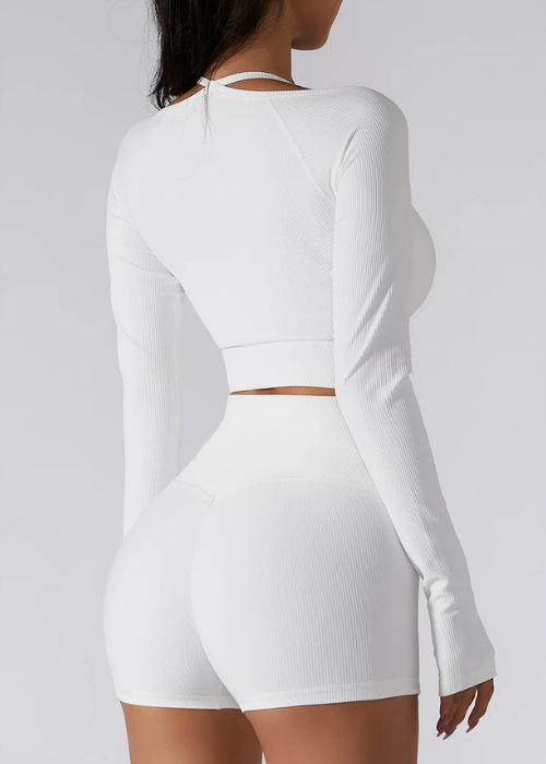 Sunrise Langarm-T-Shirt – Integrierte Schalen – Super Active™