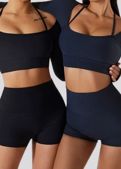 Sunrise Langarm-T-Shirt – Integrierte Schalen – Super Active™