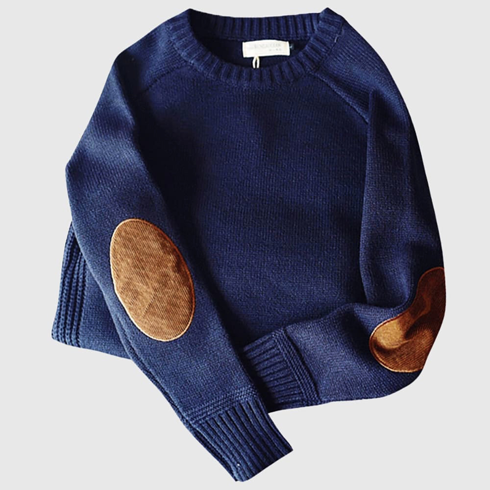 Kuscheliger Langarm-Winterpullover für Männer