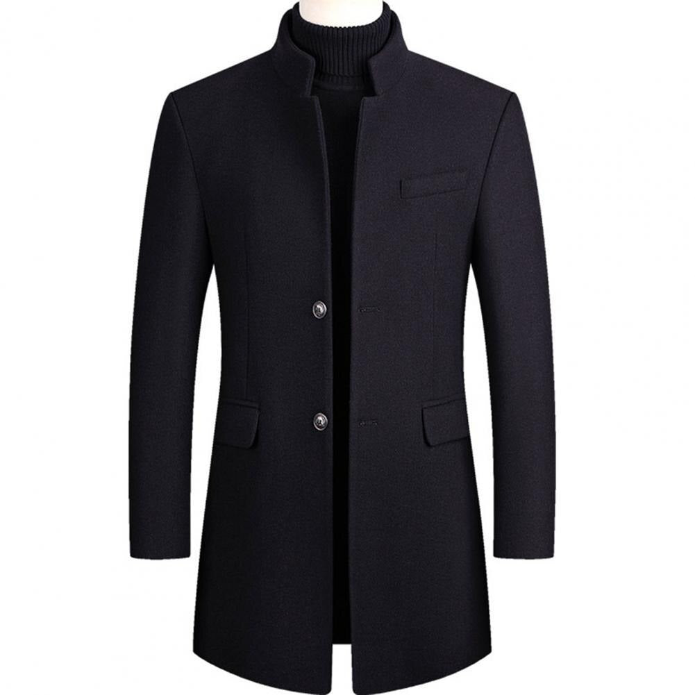 Klassischer Winddichter Trenchcoat für Herren