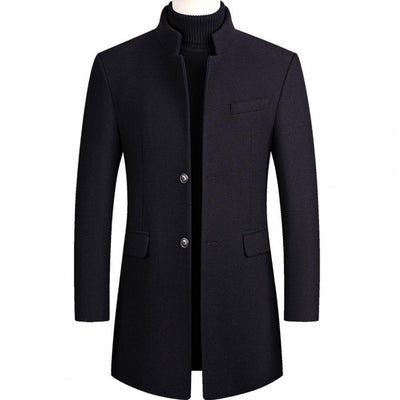 Klassischer Winddichter Trenchcoat für Herren