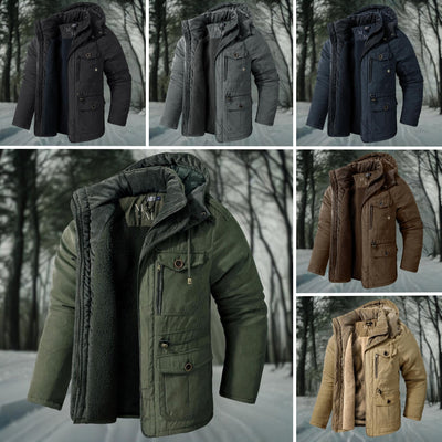 Winterjacke mit Taschen für Männer
