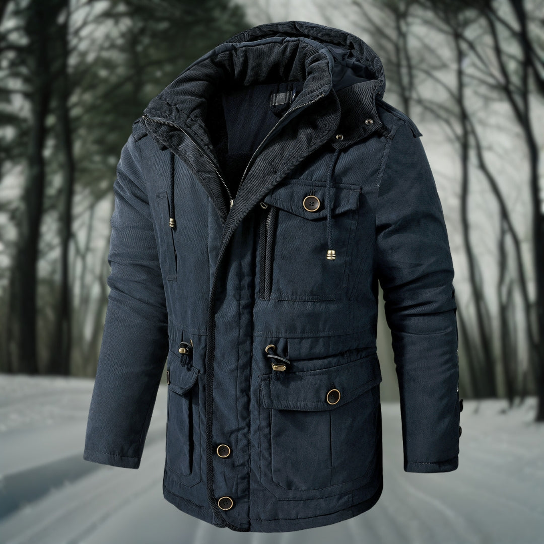 Winterjacke mit Taschen für Männer