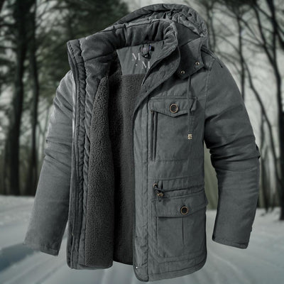 Winterjacke mit Taschen für Männer