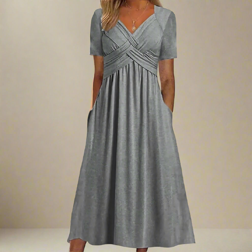 Sommerkleid für Damen – Luftiges Tunikakleid mit Taschen