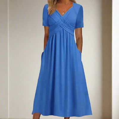 Sommerkleid für Damen – Luftiges Tunikakleid mit Taschen