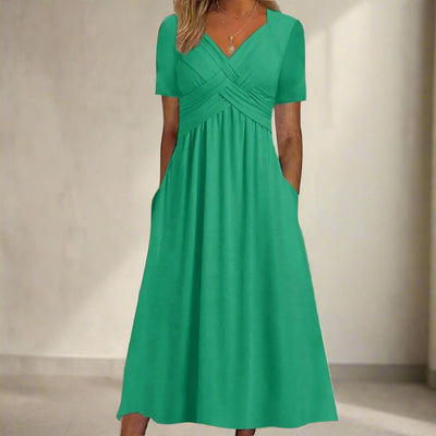 Sommerkleid für Damen – Luftiges Tunikakleid mit Taschen