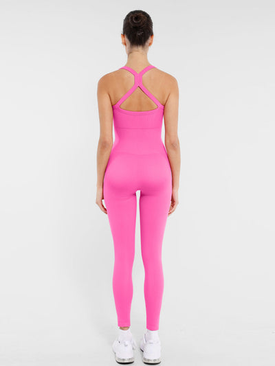 Nahtloser Jumpsuit zur Bauchkontrolle