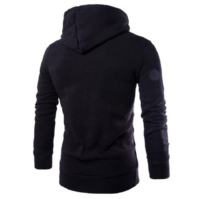 Moderner Kapuzenpullover mit Doppelreißverschluss für Herren