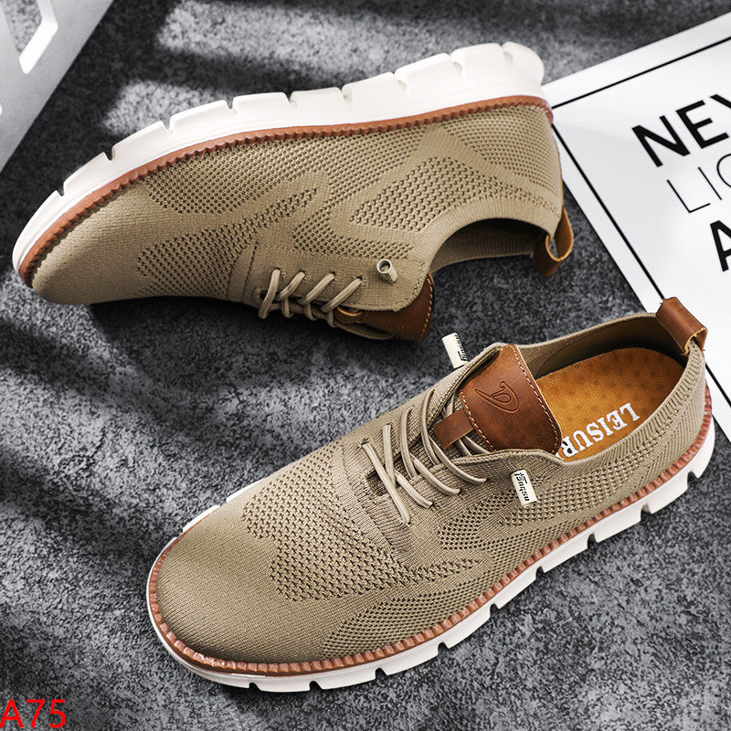 Mesh Turnschuhe | Atmungsaktiv | Walking | Slip-On Turnschuhe | Herrenschuhe