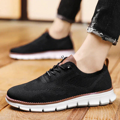 Mesh Turnschuhe | Atmungsaktiv | Walking | Slip-On Turnschuhe | Herrenschuhe