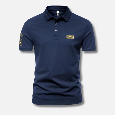 Militärische Herren-Polos für Sommer/Frühjahr