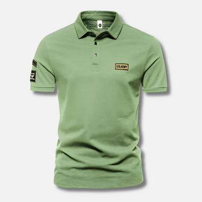 Militärische Herren-Polos für Sommer/Frühjahr