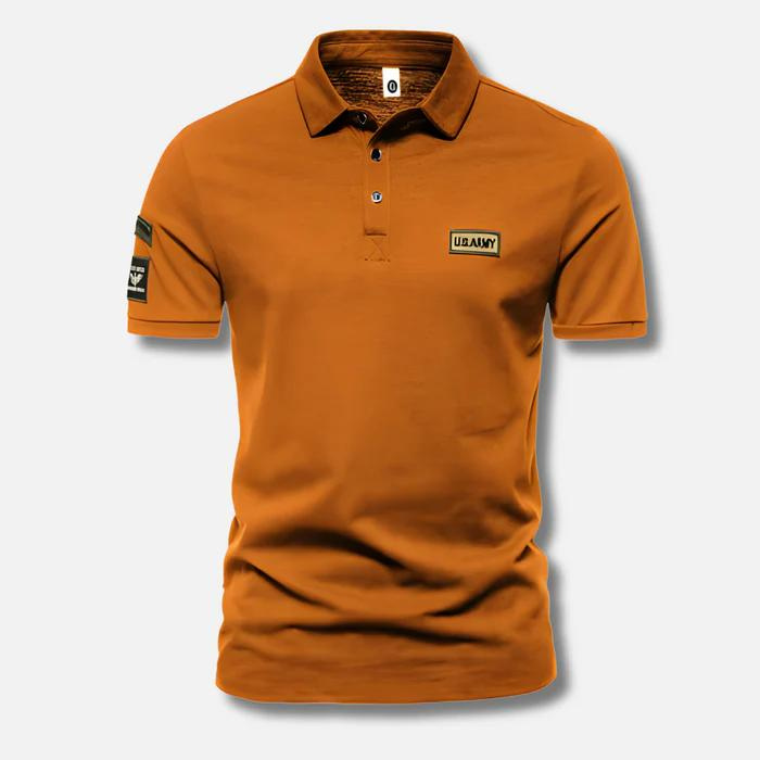 Militärische Herren-Polos für Sommer/Frühjahr
