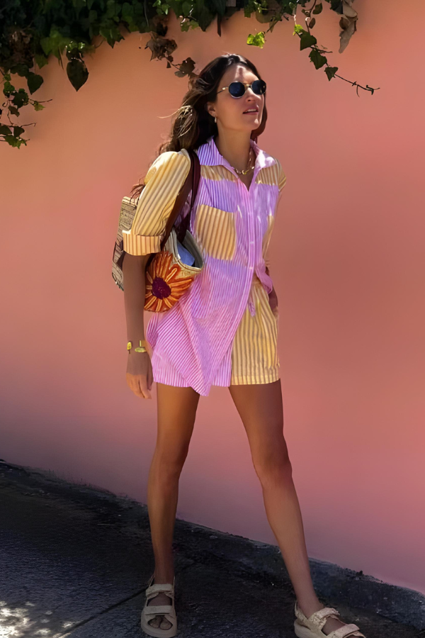 Milly™ | Gestreiftes Set