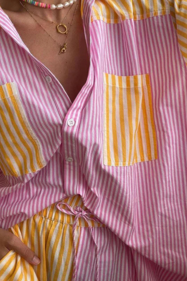 Milly™ | Gestreiftes Set