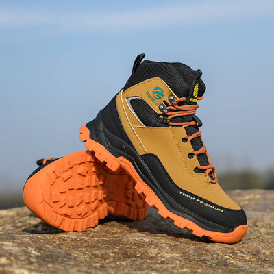 Sommer-Arbeitsschuhe für Herren - Leichte Arbeitsschuhe mit Stahlkappe