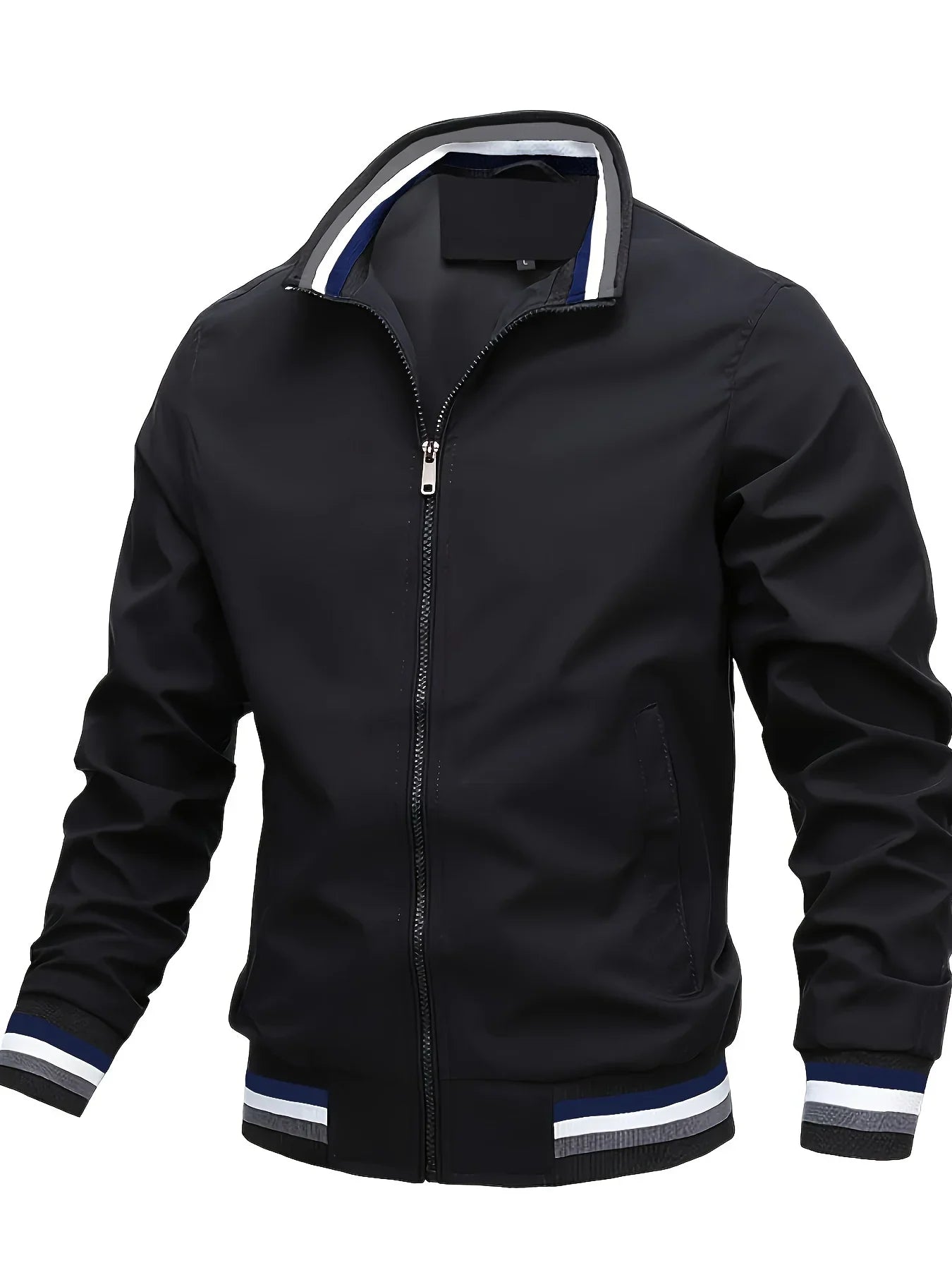 Herren Bomber Übergangsjacke mit Kragen - Sportlich & Vielseitig