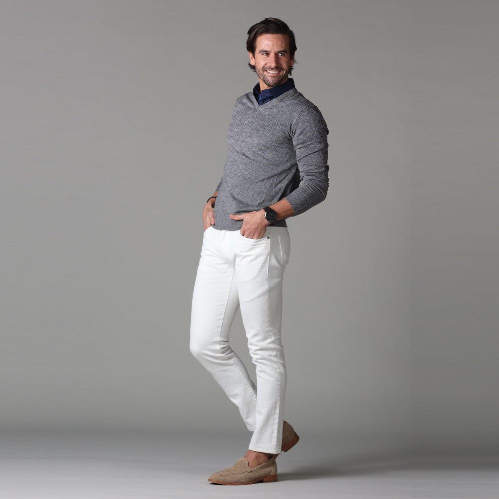 Formelles Herren Polo, mit steifem Kragen und elegant