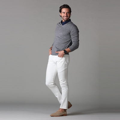 Formelles Herren Polo, mit steifem Kragen und elegant