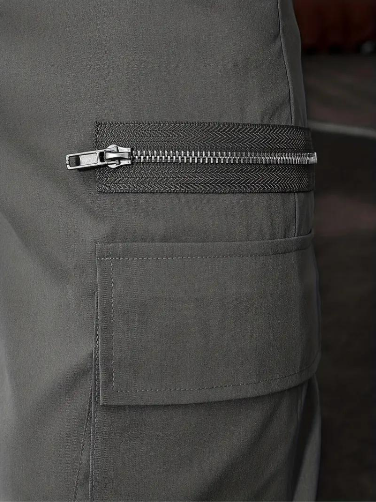 Nero Cargo Hose | Herren Casual Drawstring Jogger