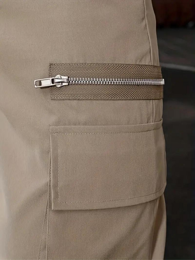 Nero Cargo Hose | Herren Casual Drawstring Jogger