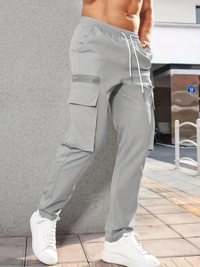 Nero Cargo Hose | Herren Casual Drawstring Jogger