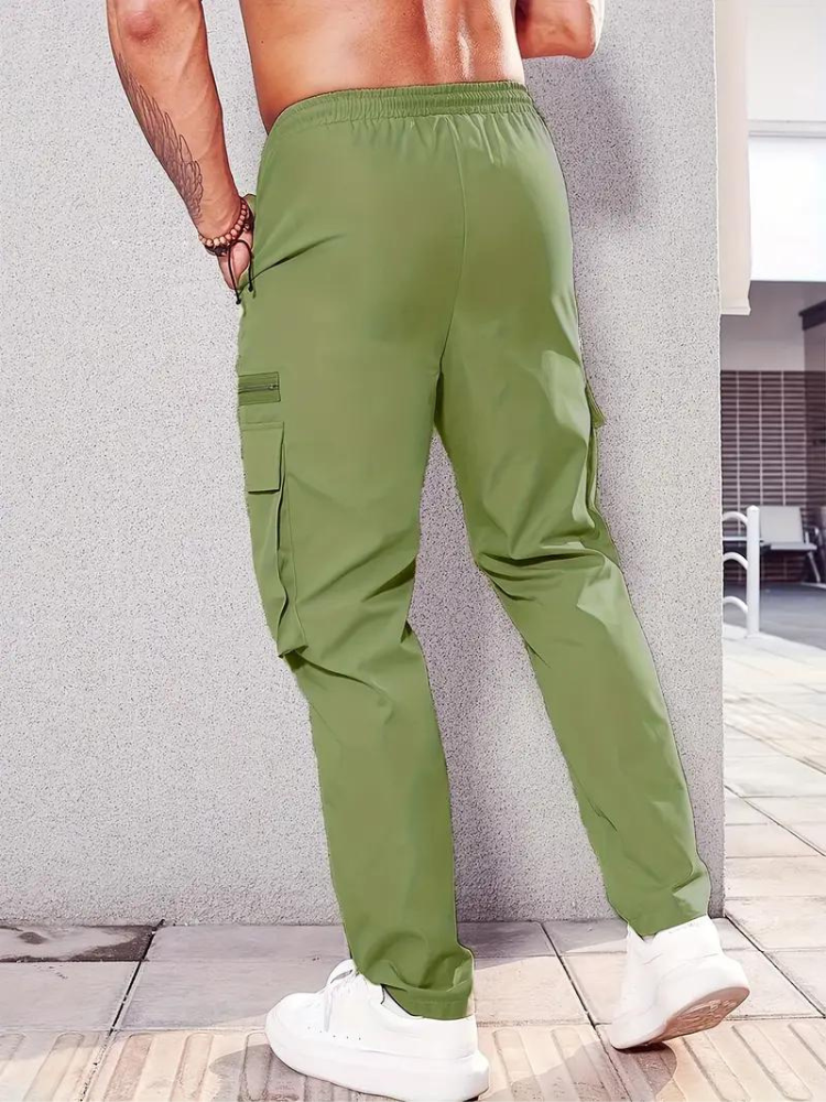 Nero Cargo Hose | Herren Casual Drawstring Jogger