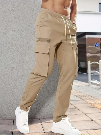 Nero Cargo Hose | Herren Casual Drawstring Jogger