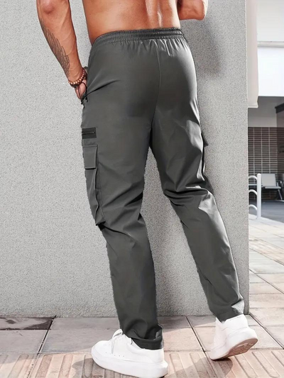 Nero Cargo Hose | Herren Casual Drawstring Jogger