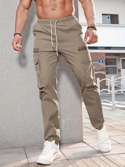 Nero Cargo Hose | Herren Casual Drawstring Jogger