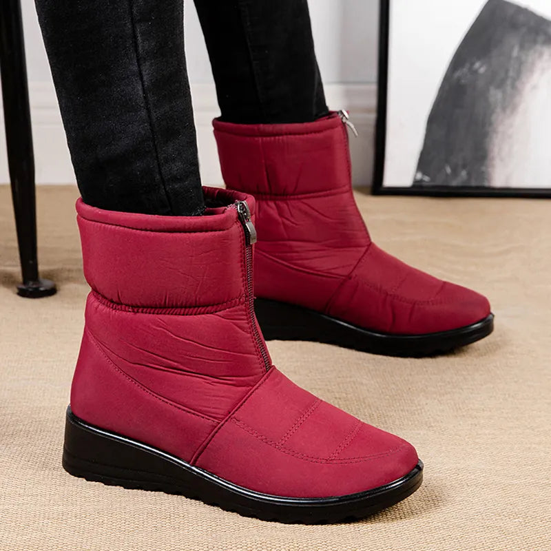 Warme Wasserdichte Winterstiefel für Frauen
