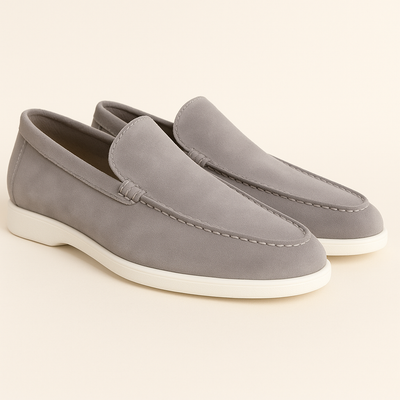 Loafers für Herren - Italienische Wildleder Halbschuhe für den Sommer