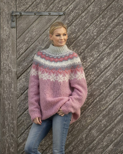 Modischer Strickpullover für Damen