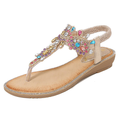 Gabriella Ibiza Sandalen | Sommerliche Sandalen mit Perlen