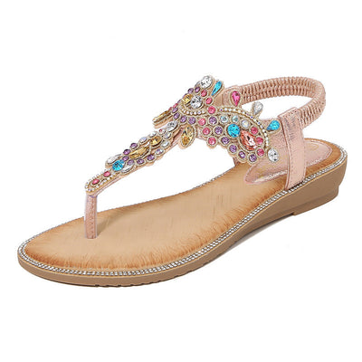 Gabriella Ibiza Sandalen | Sommerliche Sandalen mit Perlen