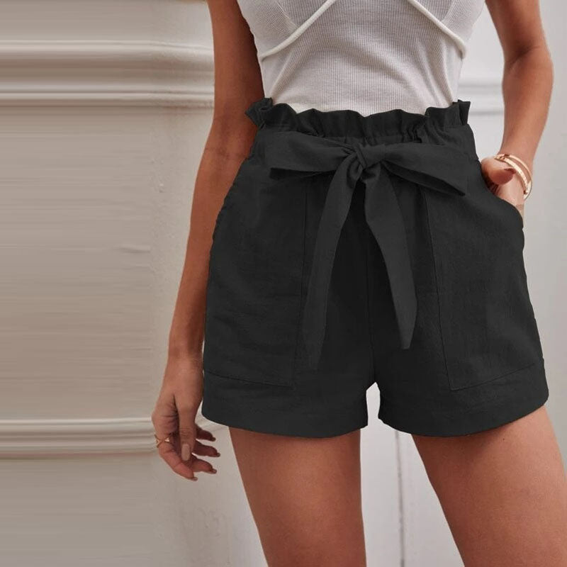 Kika Baumwoll-Leinen-Shorts | Sommerliche Bermudas Damen