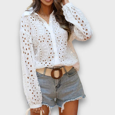 Elvira – Sommerbluse mit Boho-Spirit