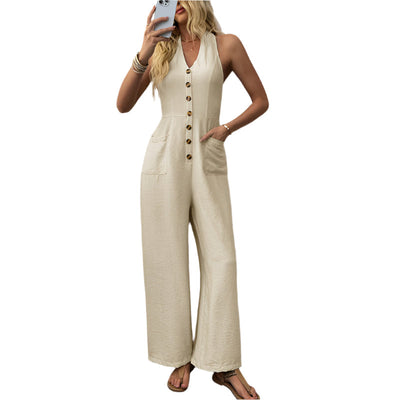 Lily - Jumpsuit mit Knopfleiste