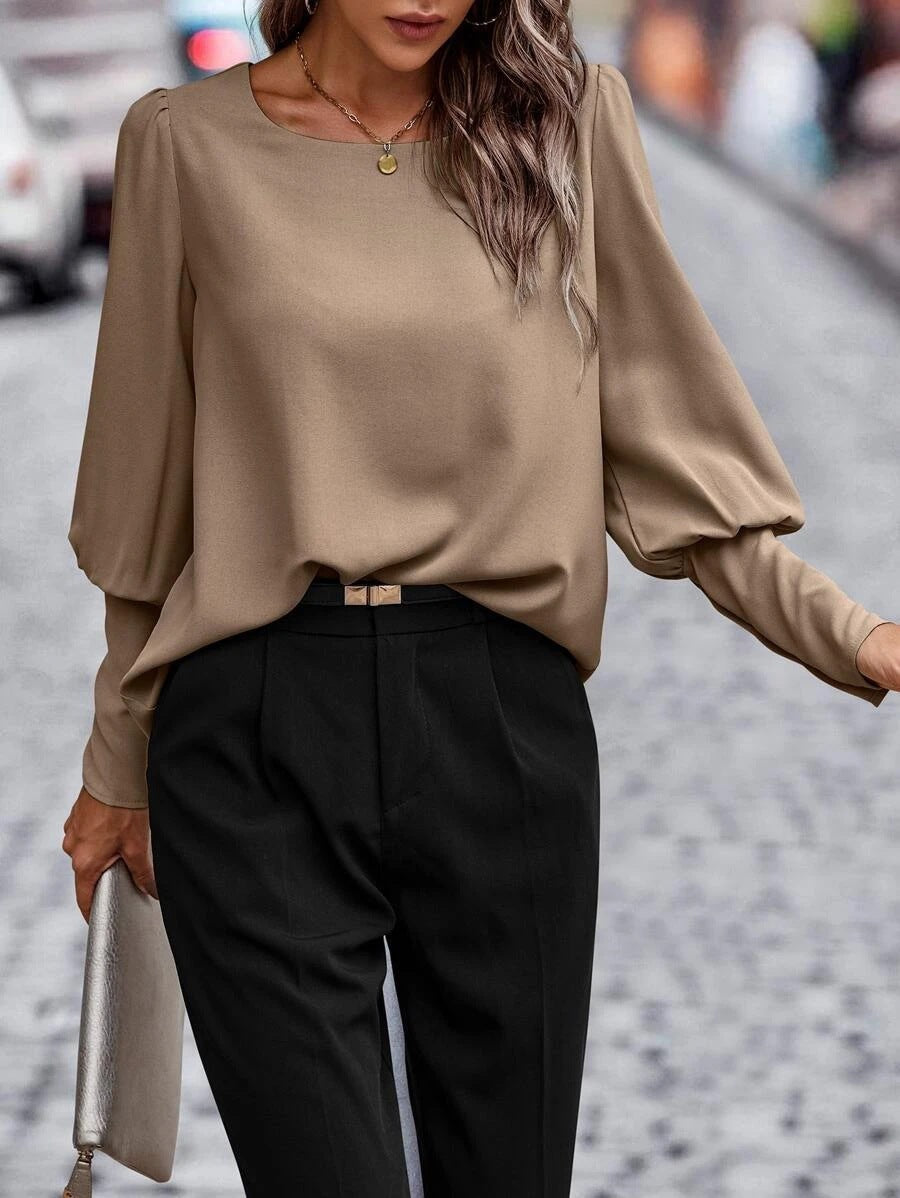 Anis® | Bluse mit O-Ausschnitt