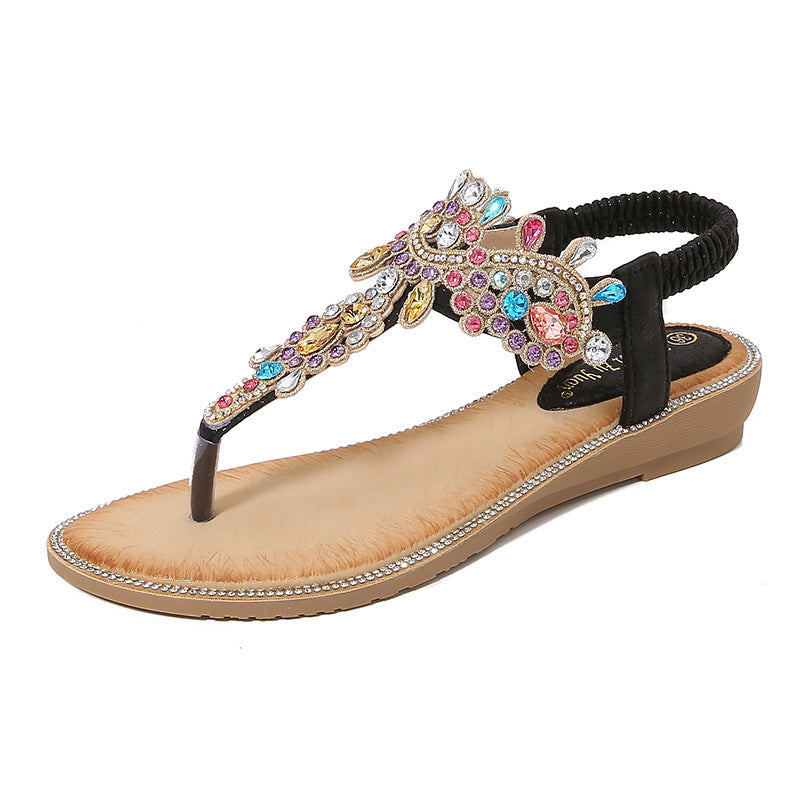 Gabriella Ibiza Sandalen | Sommerliche Sandalen mit Perlen