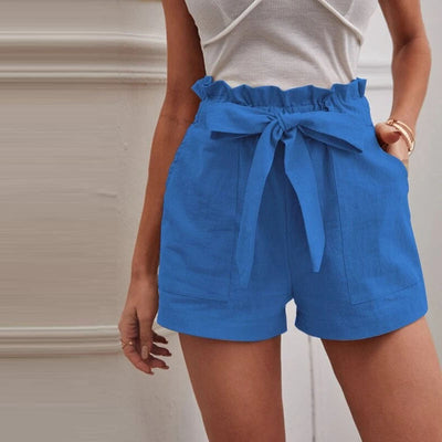 Kika Baumwoll-Leinen-Shorts | Sommerliche Bermudas Damen