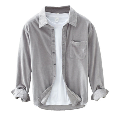 Herren Retro Cordhemd im eleganten Stil für jeden Anlass