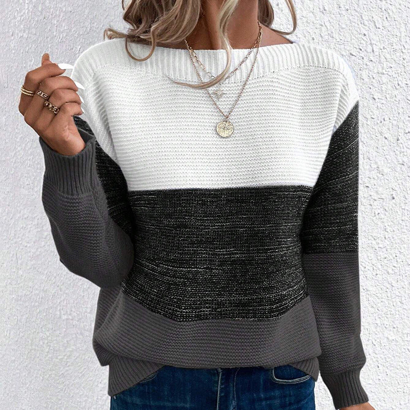 VIELSEITIGER LANGÄRMELIGER STRICKPULLOVER | MODERN, KOMFORTABEL, ELEGANT