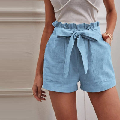 Kika Baumwoll-Leinen-Shorts | Sommerliche Bermudas Damen