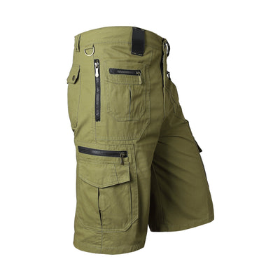 Sommer Cargo Shorts für Herren - Leichte Kurze Wanderhose