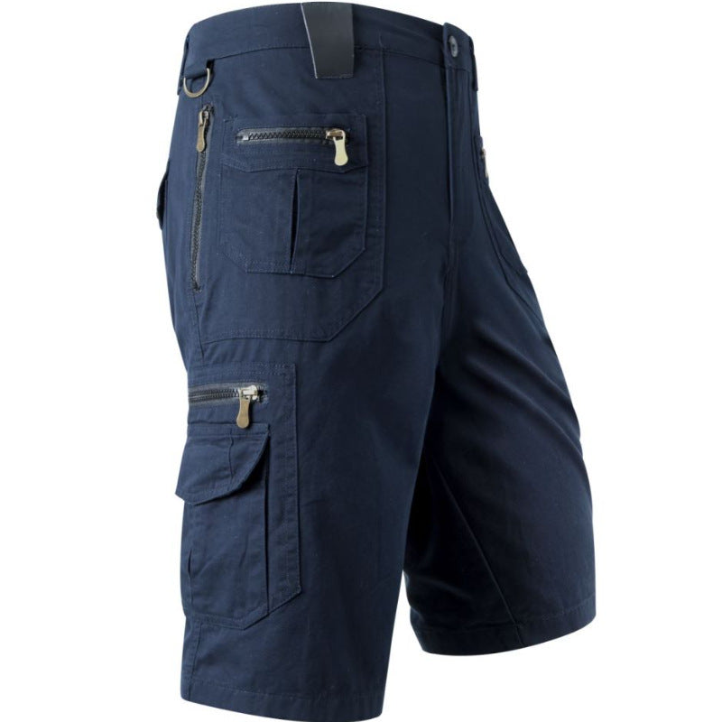 Sommer Cargo Shorts für Herren - Leichte Kurze Wanderhose